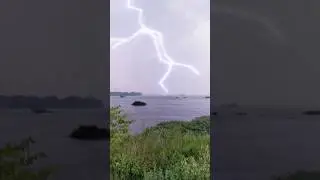 Where Thunder Strikes, Destruction Follows! part-5 #lightningstrikes #naturepower #tornado #newyork