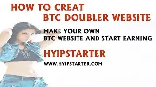How to creat btc doubler website