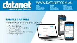 Datanet Sample Capture Geological Exploration software