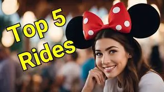 [MUST-RIDE] Top 5 Magic Kingdom Attractions 2024 | Disney World's Best Rides!