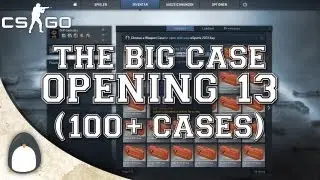 CS:GO - The big Case Opening 13! (100+ Cases)