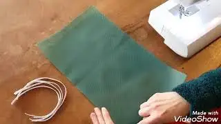 Confeccion de mascarilla rápida! CON TEJIDO TNT