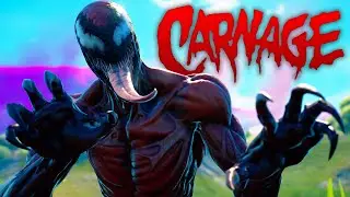Carnage Skin Gameplay - Fortnite Chapter 2 Season 8 Gameplay