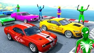 Mega ramp - Superhero game ramp car stand | spider-man | Level 10 | Level paar #7