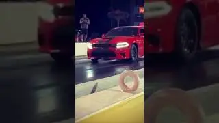 Insane Dodge Charger SRT Takeoff!🔥 #shorts #hellcat #redeye #giveaway GIVEAWAY AT 500 SUBS! PS5!