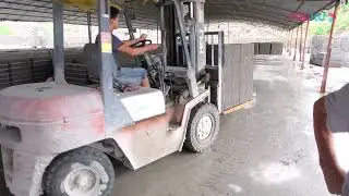 pallets free brick making machine cement brick sticking machine
