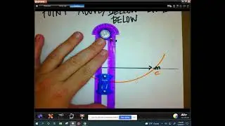 Perpendicular Line through Point given ABOVE or BELOW a line