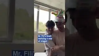 High school students give favorite teacher surprise birthday