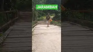 jarambah #adventure #jalanjalan #viral #ngabolang #nature #sungai #jembatankayu #pedesaan #banten
