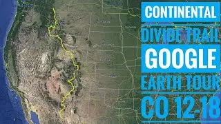 CDT Colorado 12-18 Google Earth Tour