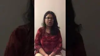 Ms. Anya Ramanujam, student from MEM Programme sharing her experience with ITMI. #itmi