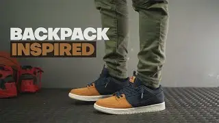 NIKE SB DUNK LOW PRO PRM | Темно-синий, пустынный, охровый | На ногах, распаковка, замена шнурков и размеры.