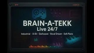 BRAIN-A-TEKK (aka andYManOne) - Live 24/7 - Industrial - Chiptune/Covers - Vocal Dream - EDM - Indie