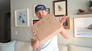unboxing my first clothing brand samples