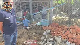 🧱 6 Steps of Progress! New KKB Kun Khmer Boxing Club & Gym in Battambang, Cambodia 🇰🇭 (Video 1)