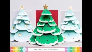 Pop-up Christmas Tree Tag