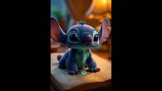 Stitch (Experiment 626), Hello AI world!