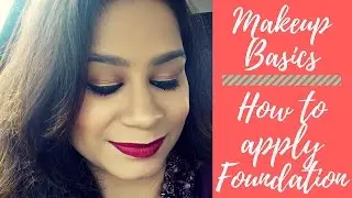 Makeup Basics - apply foundation with beauty blender correctly | Whatshellysays