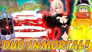 DUO INMORTAL LILIA LR Y PERCIVAL DE LUZ  &iexcl;INCREIBLE! de 7DS Grand Cross!