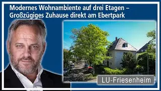 Modernes Wohnambiente auf drei Etagen &ndash; Gro&szlig;z&uuml;giges Zuhause direkt am Ebertpark (Objekt-ID: GZ 3589)