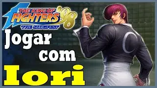 Aprenda os golpes do Iori Yagami no The King of Fighters 98
