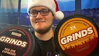 GRINDS CINNAMON WHISKEY & RED EYE ESPRESSO REVIEW (4X CAFFEINE)