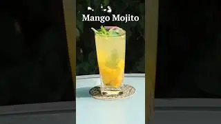 Mango Mojito 🥭 #mangomojito #mojitodrink #summerdrink