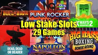 29 Slots, Punk Rocker Super, xWay Hoarders2, Dead Dead or Deader, Napoleon & So Much More