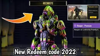New Redeem code April 2022 codm
