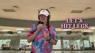 Don’t be top heavy, let’s hit legs! 🏋️‍♀️ 