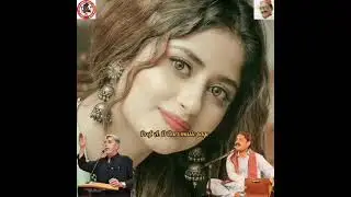 Sindhi Song | تون جهڪين ٿي سانوري ۽ ڳلن تي والڙو| Poet: Haji Saand | Singer: Shafi Faqer | 🍁🖤