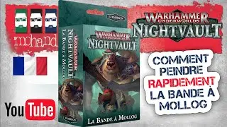 Comment peindre rapidement : la bande &agrave; Mollog pour Shadespire Nightvault par Games Workshop