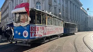 Božićni tramvaj Zagreb 2024/25 // Christnas tram Zagreb 2024/25