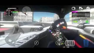 Trying to win at baku in only 2 laps with 150% AI aggressiveness 