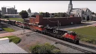 Crude oil train rocking and rolling