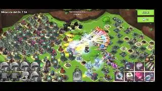 Boom Beach, Dr. T. Volcano, 100% cleaning on Threat Level 54