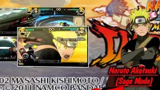 Naruto Ultimate Ninja Impact || Mod Textures|| Character Naruto Akatsuki (Sage Mode)