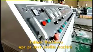 wpc wood decking/wpc wall cladding profile extrusion line