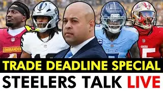 Steelers Talk LIVE: 2025 NFL Trade Deadline Special | Latest NFL, Steelers Trade News & Analysis