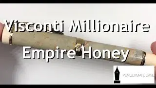 Visconti Millionaire Empire Honey Unboxing and Review