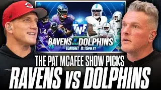 The Pat McAfee Show's Picks For Ravens vs Dolphins On Thursday Night Football