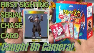 MetaZoo Topps FIRST SIGHTING Holo Chase Serial Pull Caught On Camera! Series 0