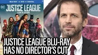 JUSTICE LEAGUE - No Director's Cut On Blu-Ray