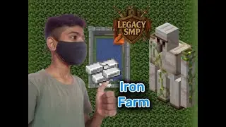 Iron Farm In SMP | @ArcaneVoltooo #minecraft #yt #day3