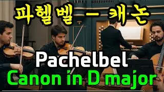 Pachelbel - Canon in D major, 파헬벨 - D장조 캐논, Beethoven, 바흐, Mozart, 말러, Satie, 리스트, Chopin, 비제. 힐링음악
