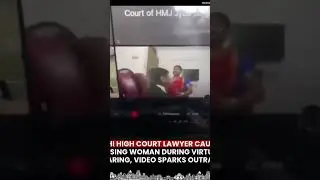 Advocate kisses a women in live court hearings of delhi highcourt #delhihighcourt #advocate