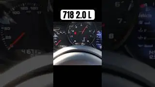 Porsche  Boxster 718 2.0 Engine Sound #porsche #boxster #engine #sound #718