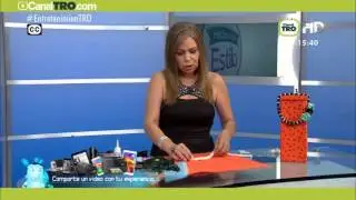 Manualidad del día: Collar en tela
