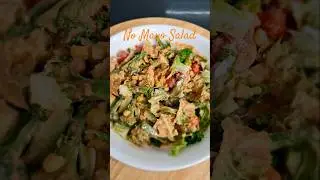 This dressing changed my salad game! High Protein Salad #salad #recipe #viral #protein