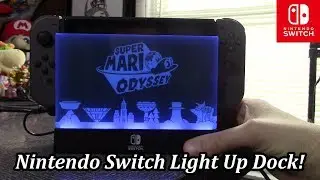 Обзор док-защиты Nintendo Switch с подсветкой!